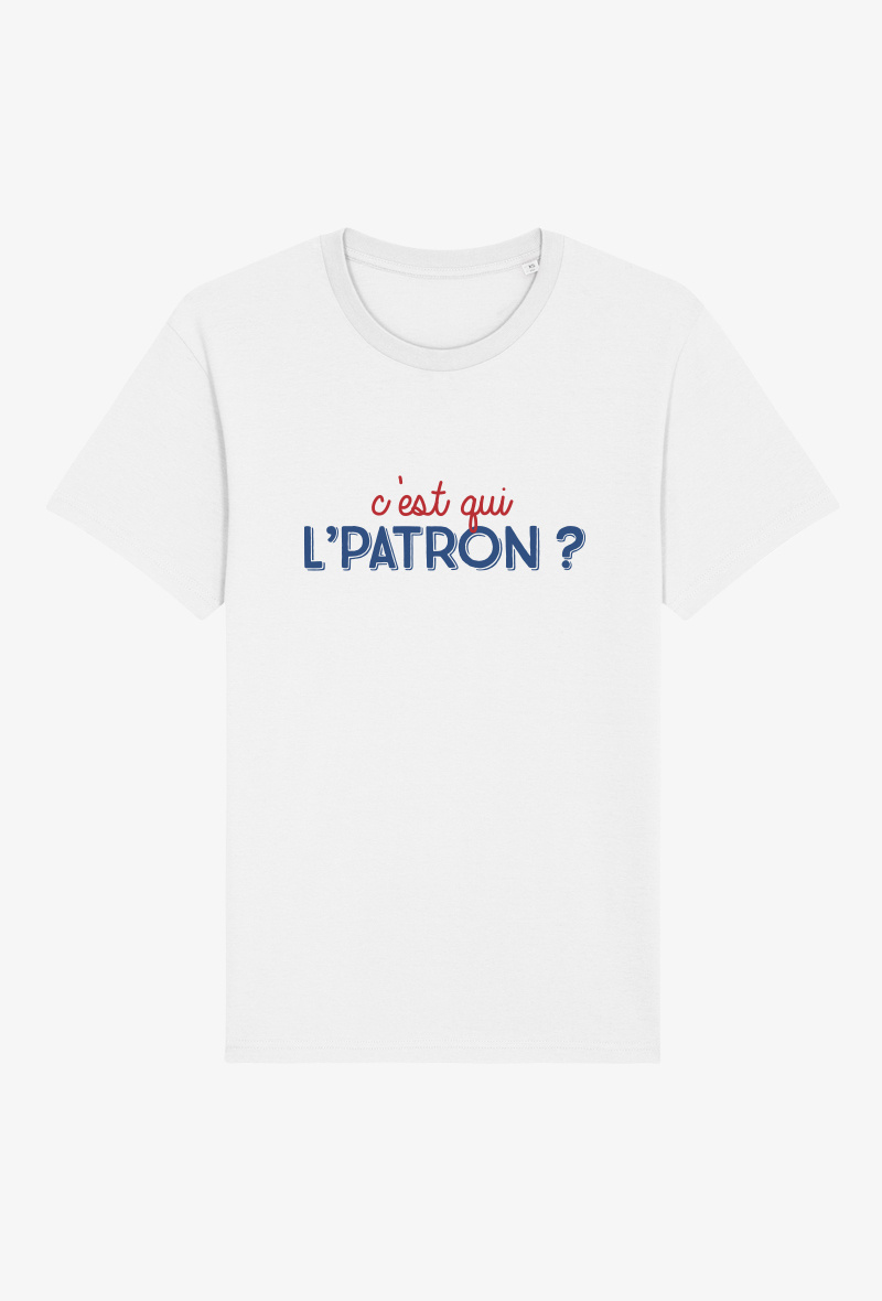 Grossiste Kapsul - T-shirt Adulte - C'est qui l'patron.