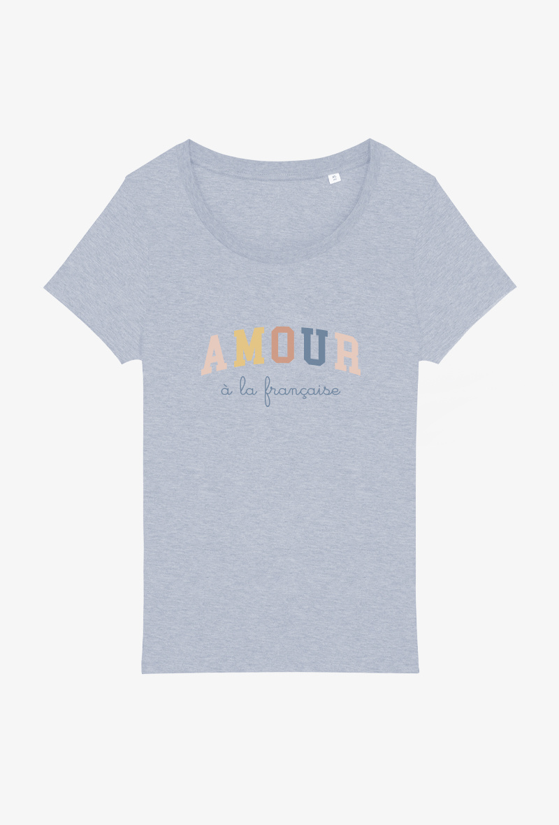 Grossiste Kapsul - T-shirt Adulte - Amour à la française
