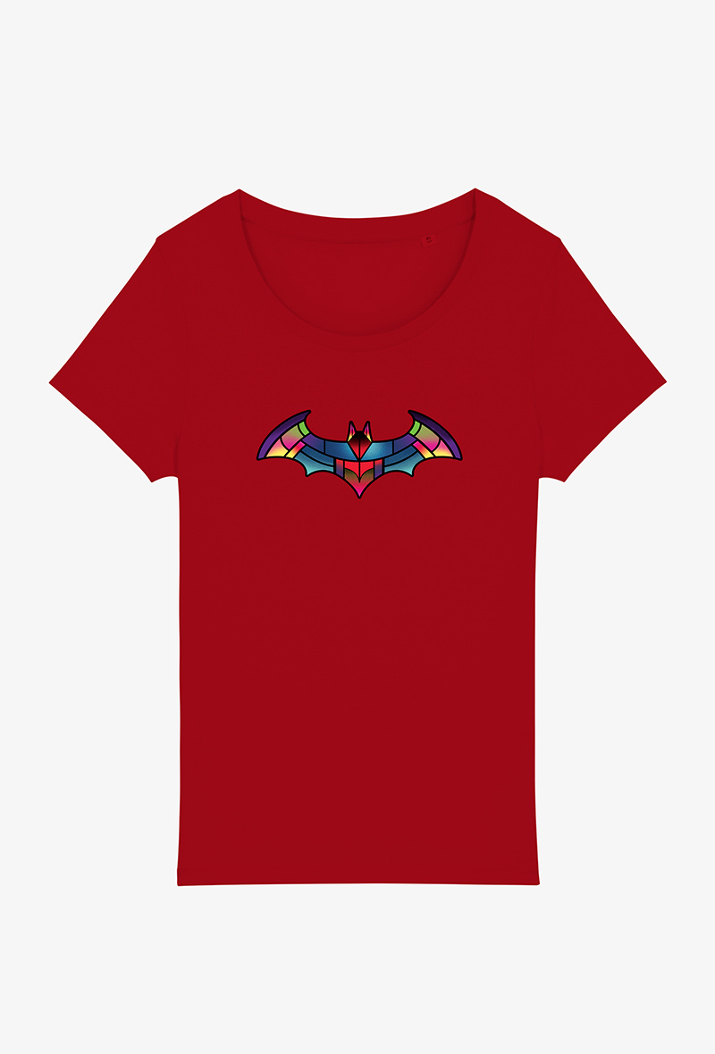 Grossiste Kapsul - T-shirt adulte - Vitrail logo