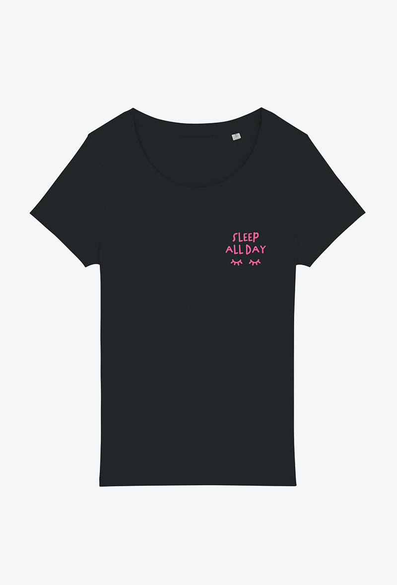 Grossiste Kapsul - T-shirt adulte - Sleep all day