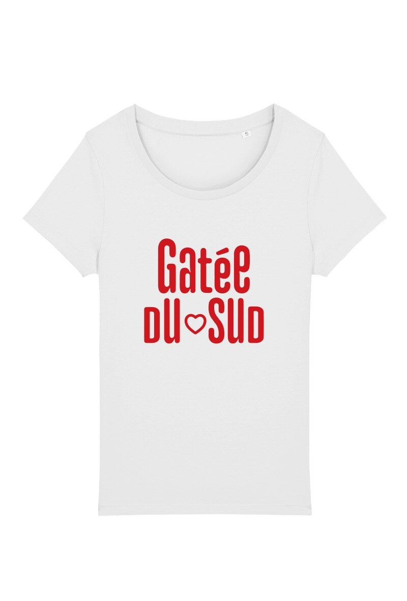 Grossiste Kapsul - T-shirt adulte Femme - Gatée du sud