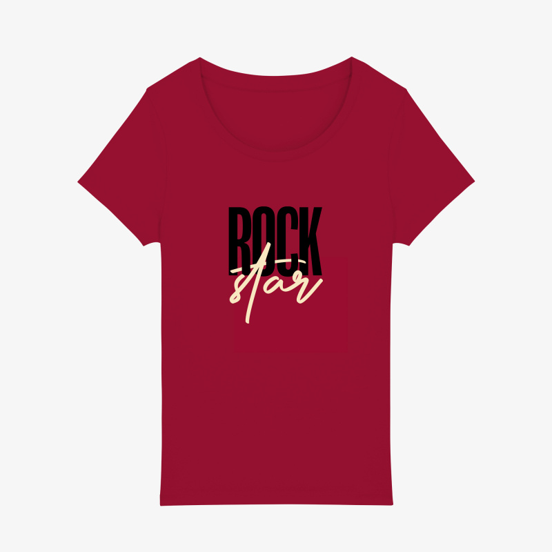 Grossiste Kapsul - T-shirt femme - Rock star