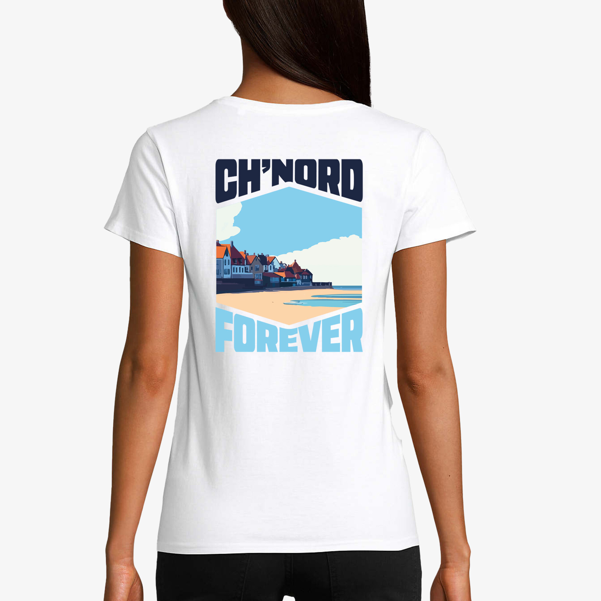 Grossiste Kapsul - T-shirt Femme - Ch’Nord Forever