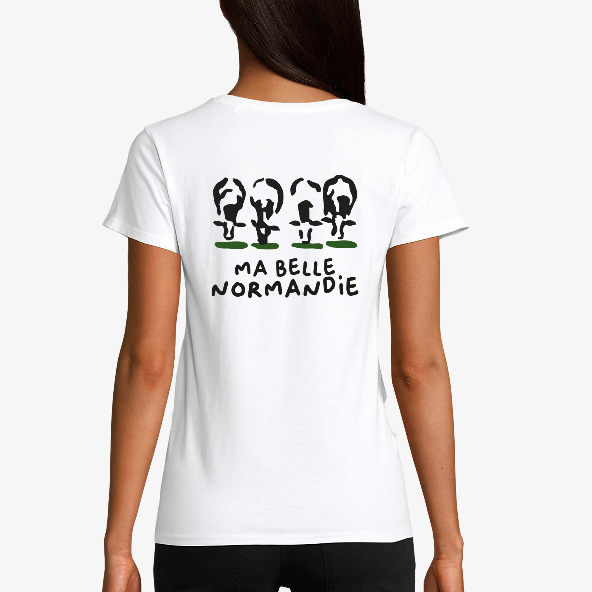 Grossiste Kapsul - T-shirt Femme - Ma Belle Normandie