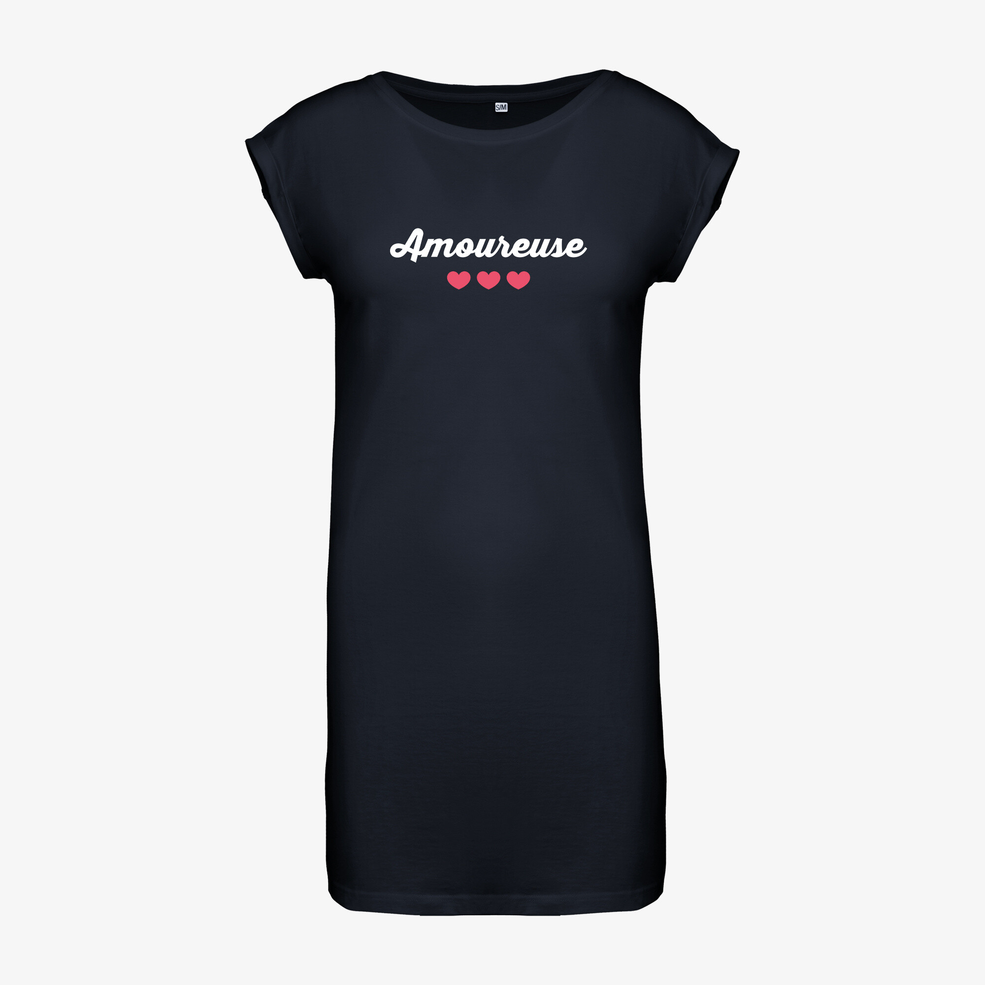 Grossiste Kapsul - Big Tee Femme - Amoureuse