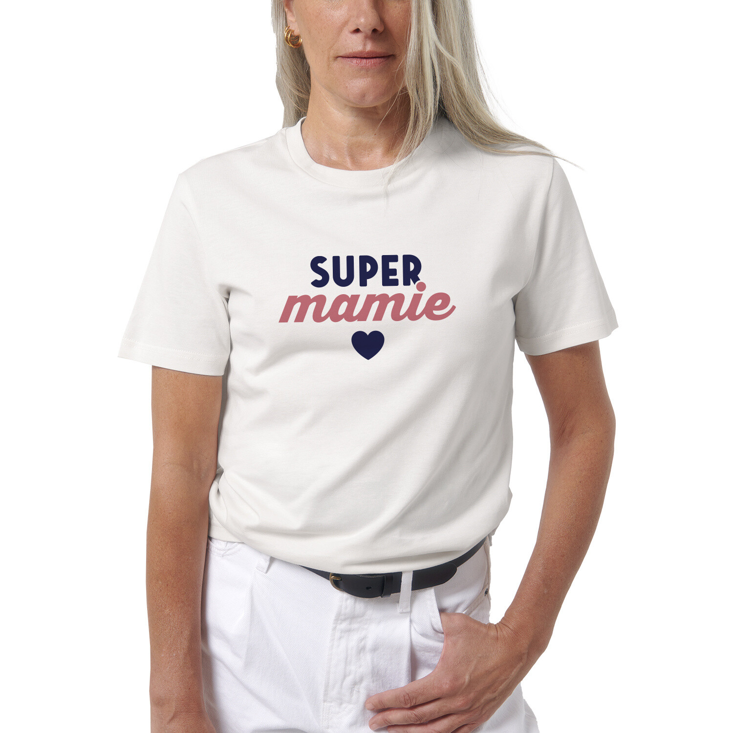 Grossiste Kapsul - T-shirt Femme - Super Mamie