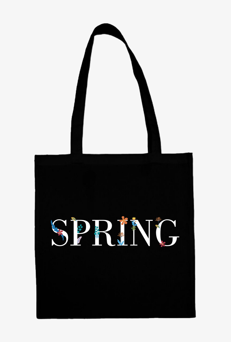 Grossiste Kapsul - Tote Bag Noir Mode  - Spring