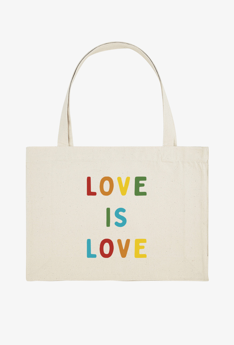 Grossiste Kapsul - Tote bag XXL - Love is love