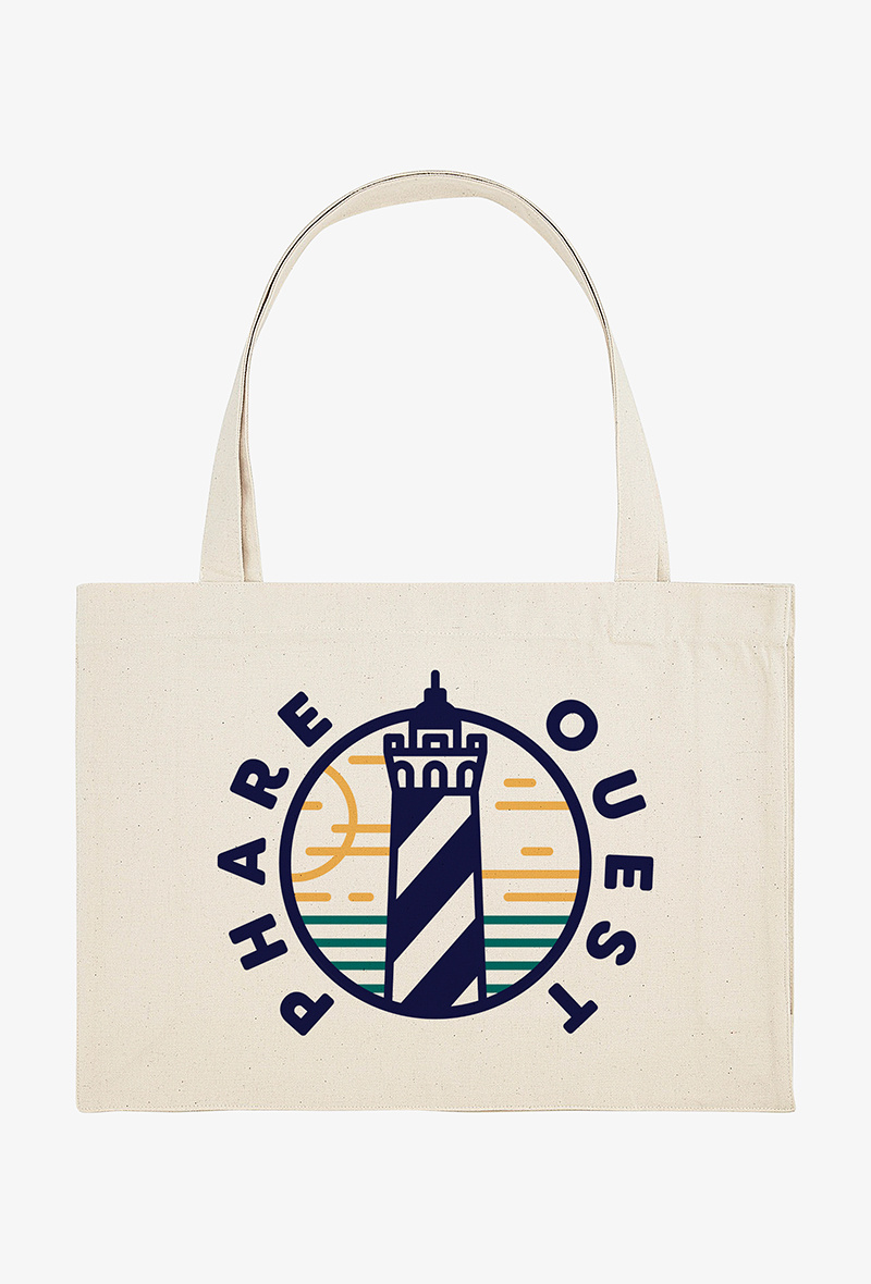 Grossiste Kapsul - Tote bag XXL - Phare ouest