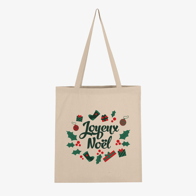Grossiste Kapsul - Tote bag - Joyeux Noël