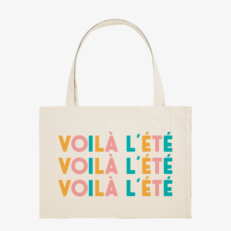 Grossiste Kapsul - Tote bag XXL - Voilà l'été