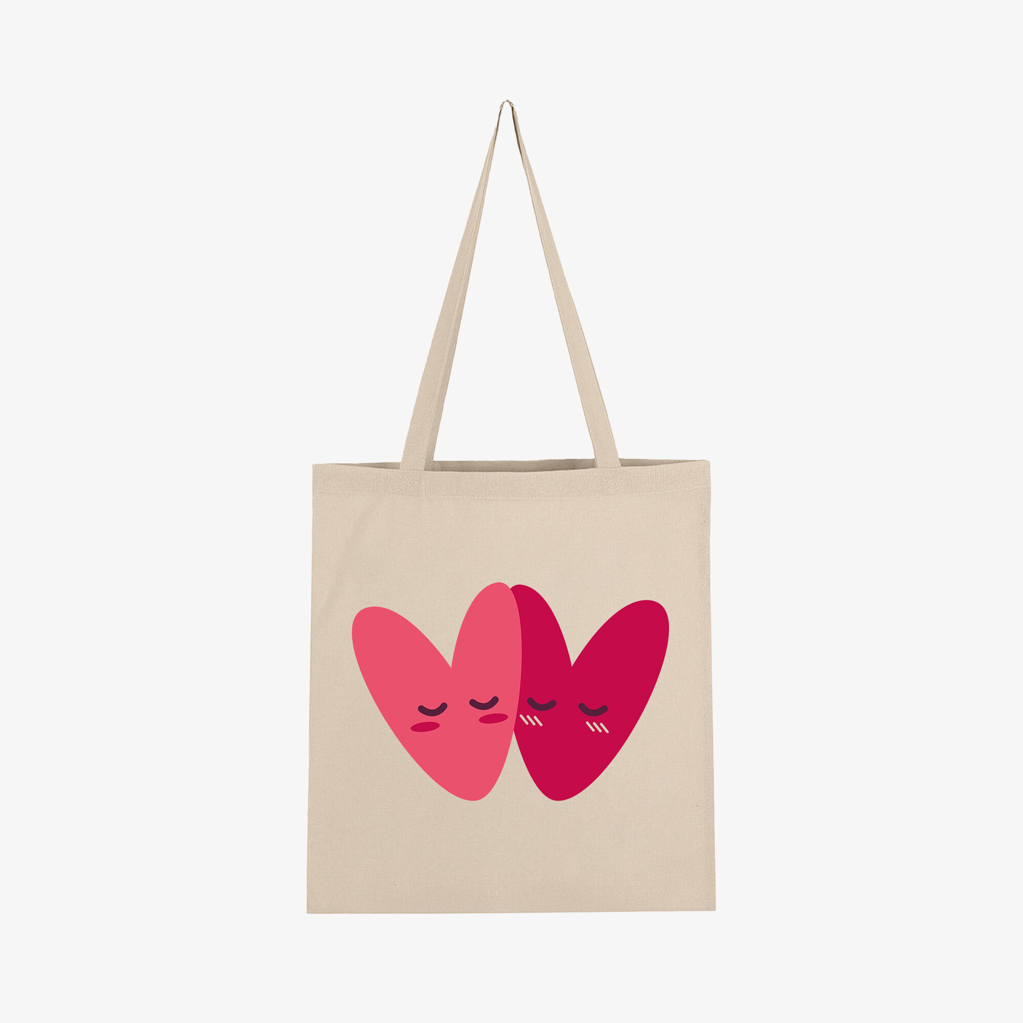 Grossiste Kapsul - TOTE BAG - Coeur câlins