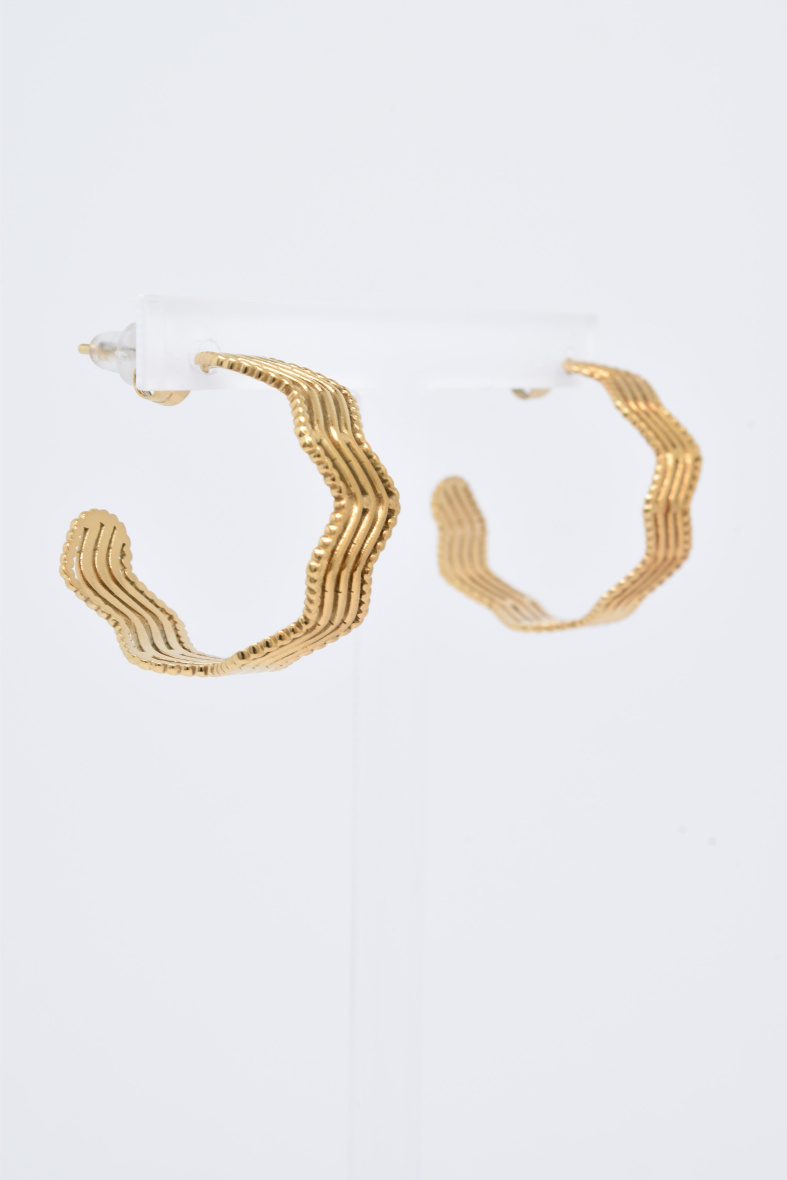 Wholesaler Kapyco - STAINLESS STEEL EARRINGS