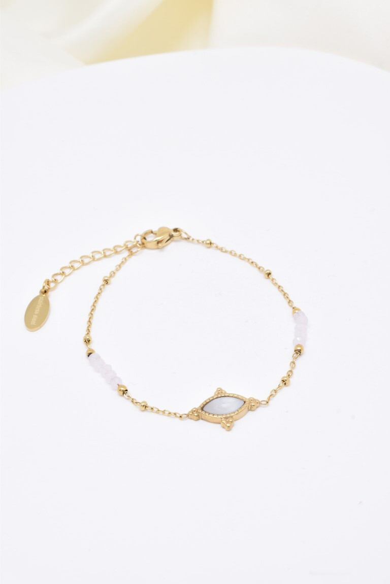 Wholesaler Kapyco - Stainless steel motherbow bracelet