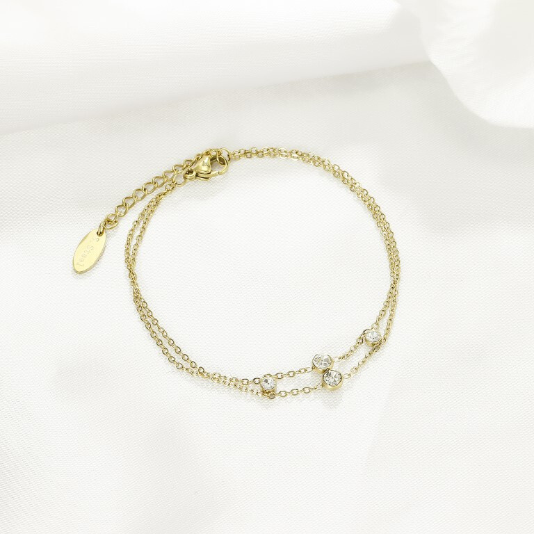 Wholesaler Kapyco - Stainless steel crystal bracelet