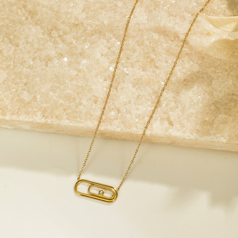 Wholesaler Kapyco - Stainless steel pin necklace