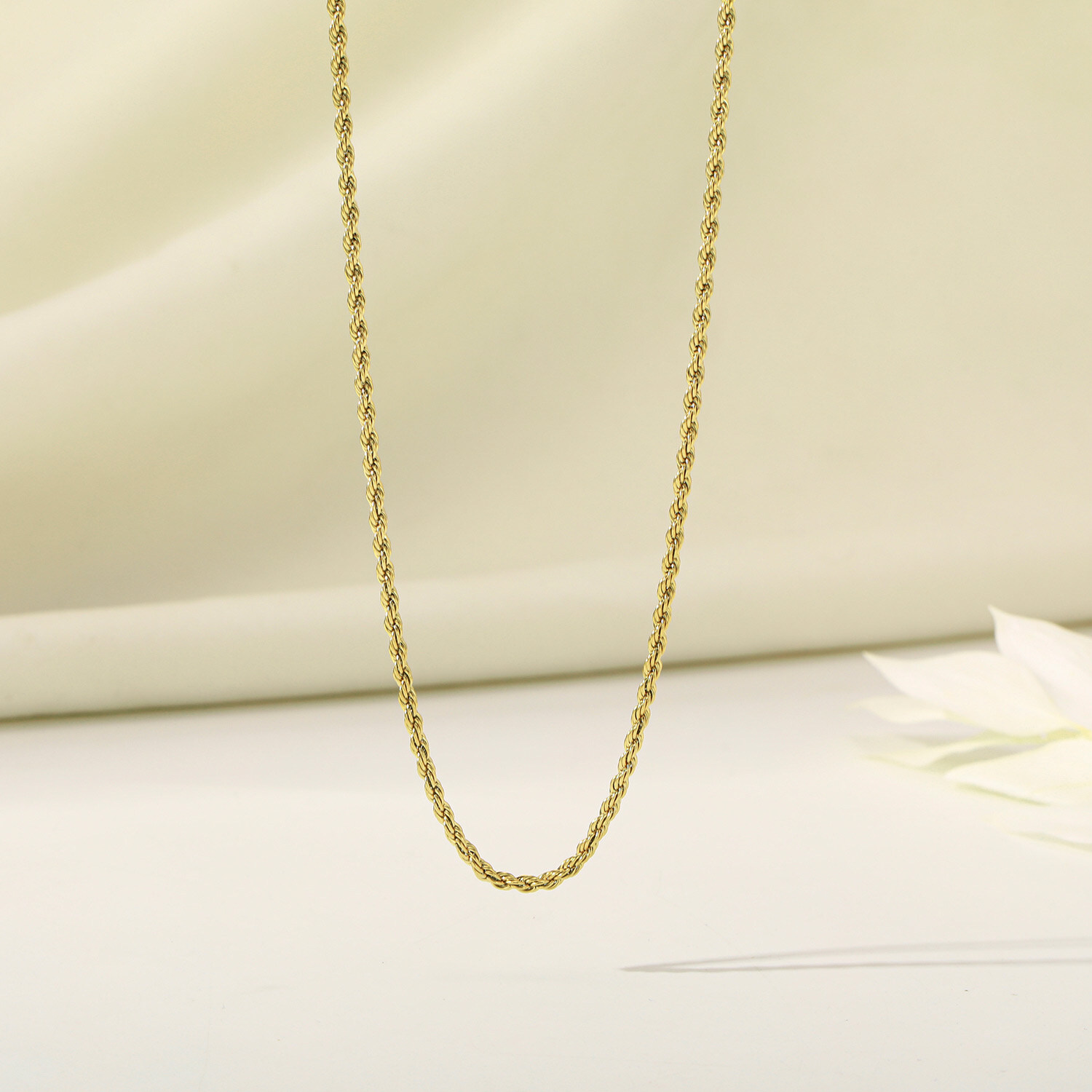 Mayorista Kapyco - Collar largo de acero inoxidable