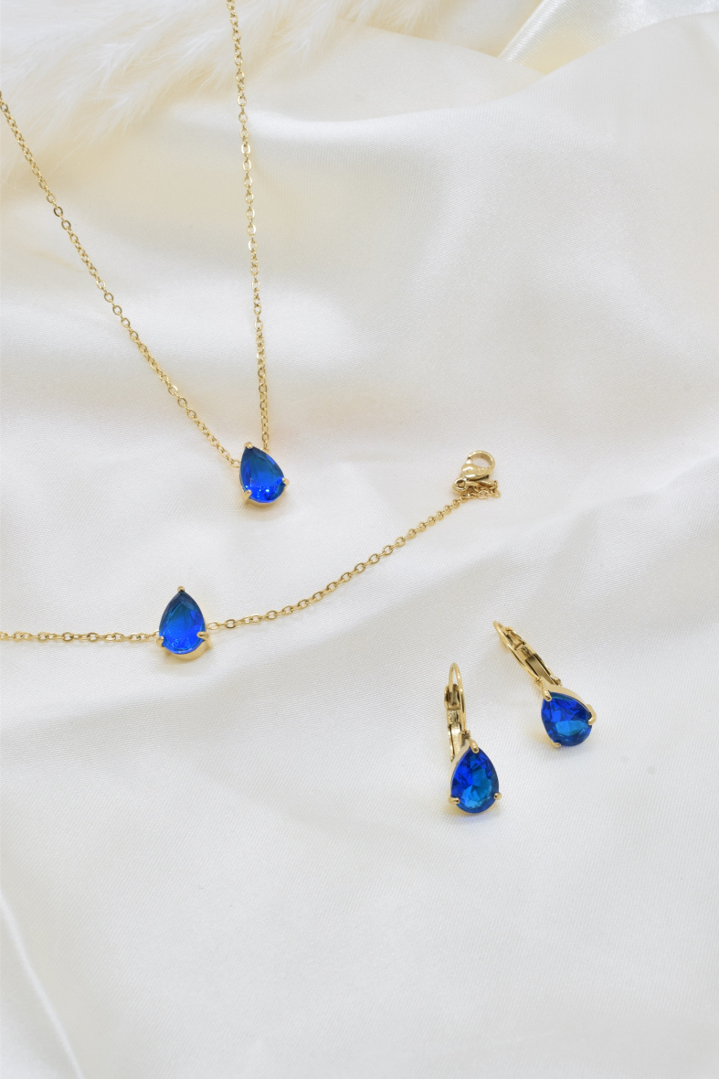 Mayorista Kapyco - Conjunto de joyas de acero inoxidable