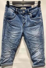 Grossiste Karostar - JEANS PANTACOURTS FORME BOYFRIEND