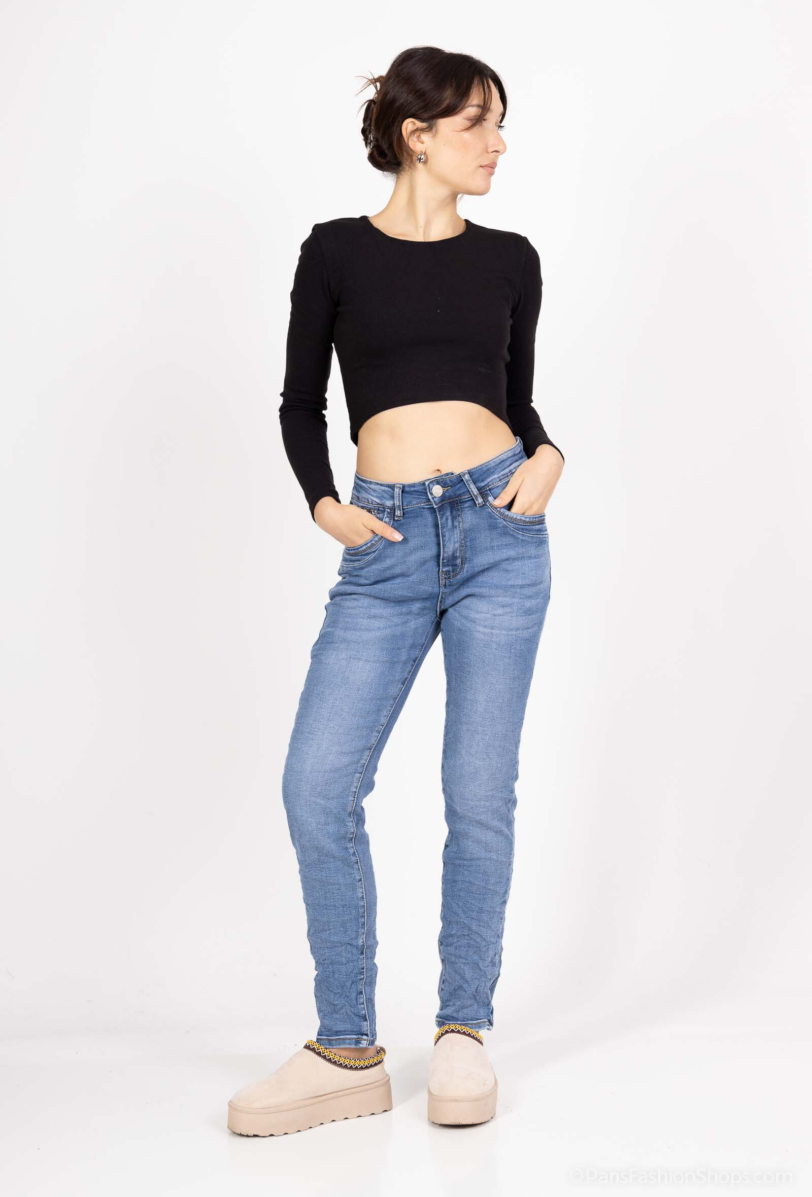 Wholesaler Karostar - BOYFRIEND JEANS
