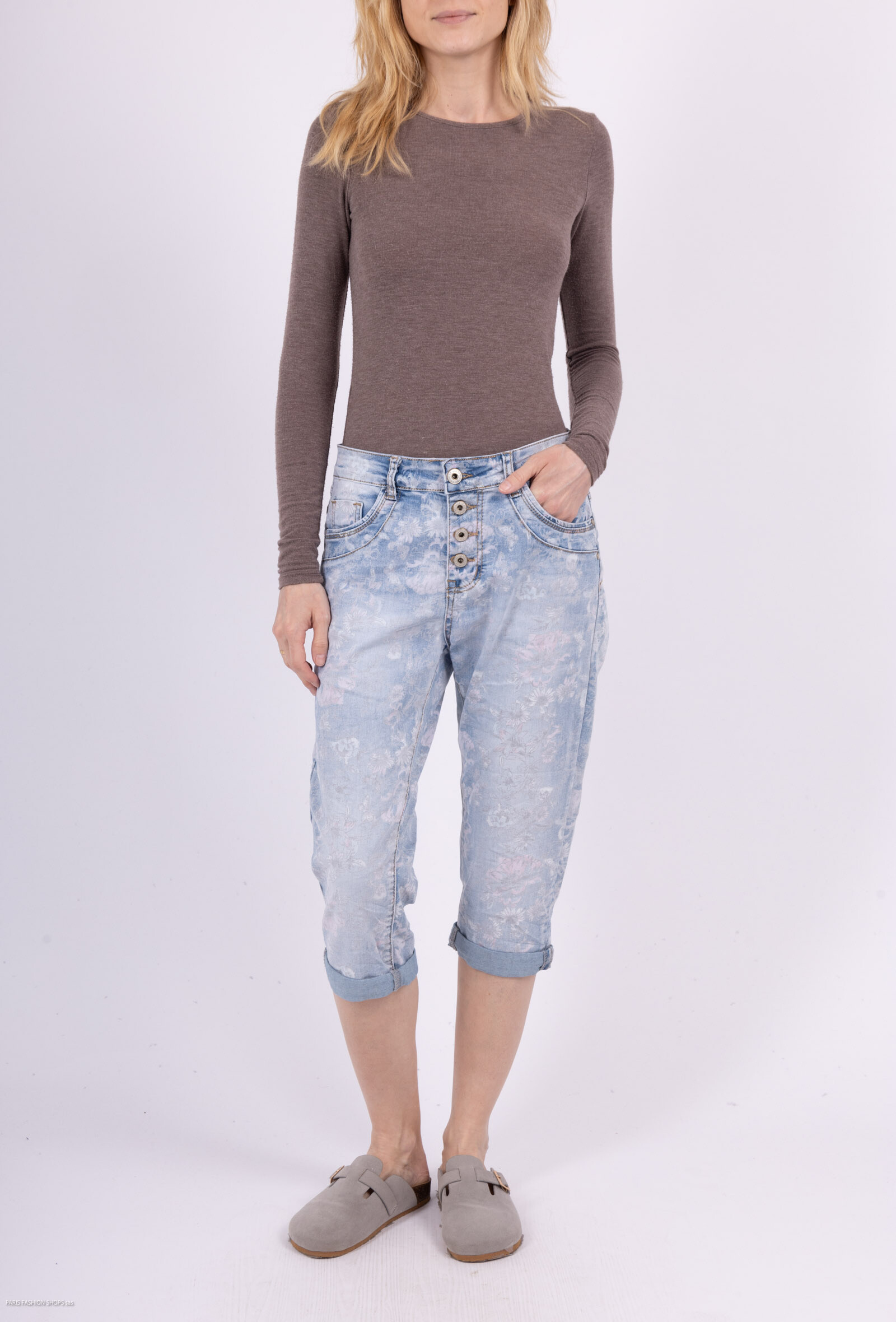 Wholesaler Karostar - Pantacourts jeans forms boyfriend