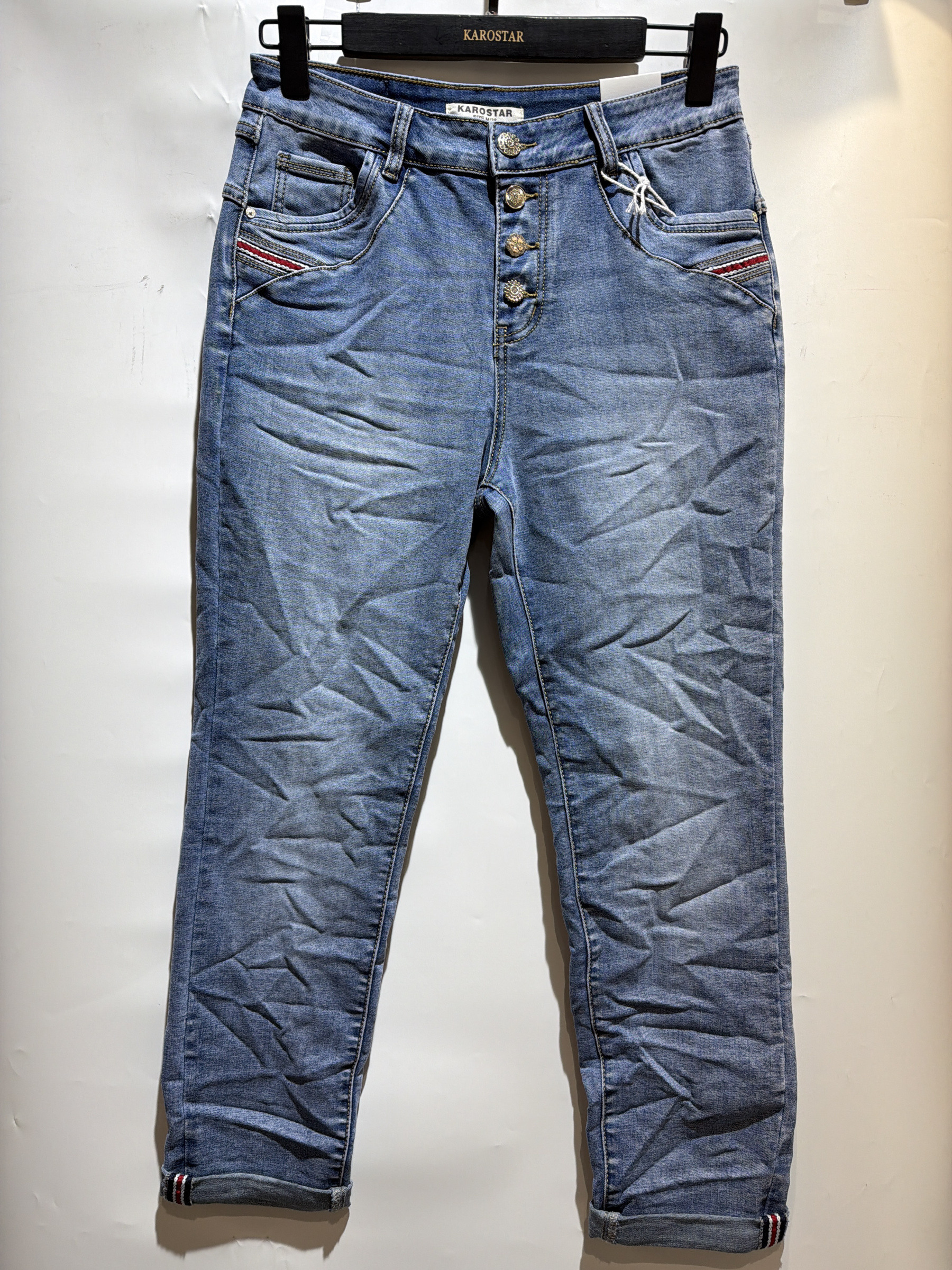 Großhändler Karostar - Boyfriend-Jeans