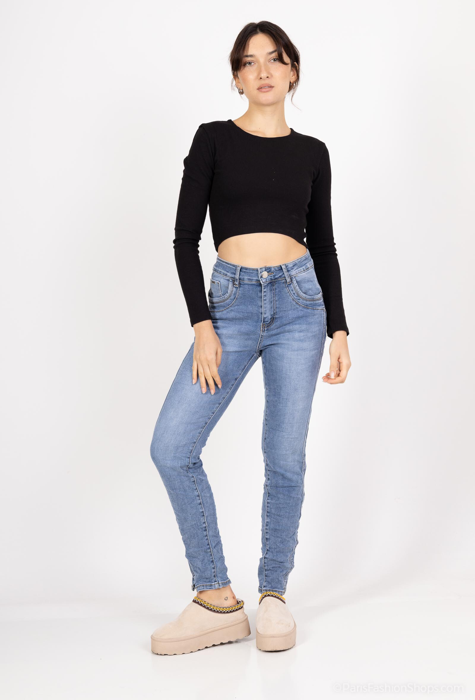 Wholesaler Karostar - BOYFRIEND JEANS