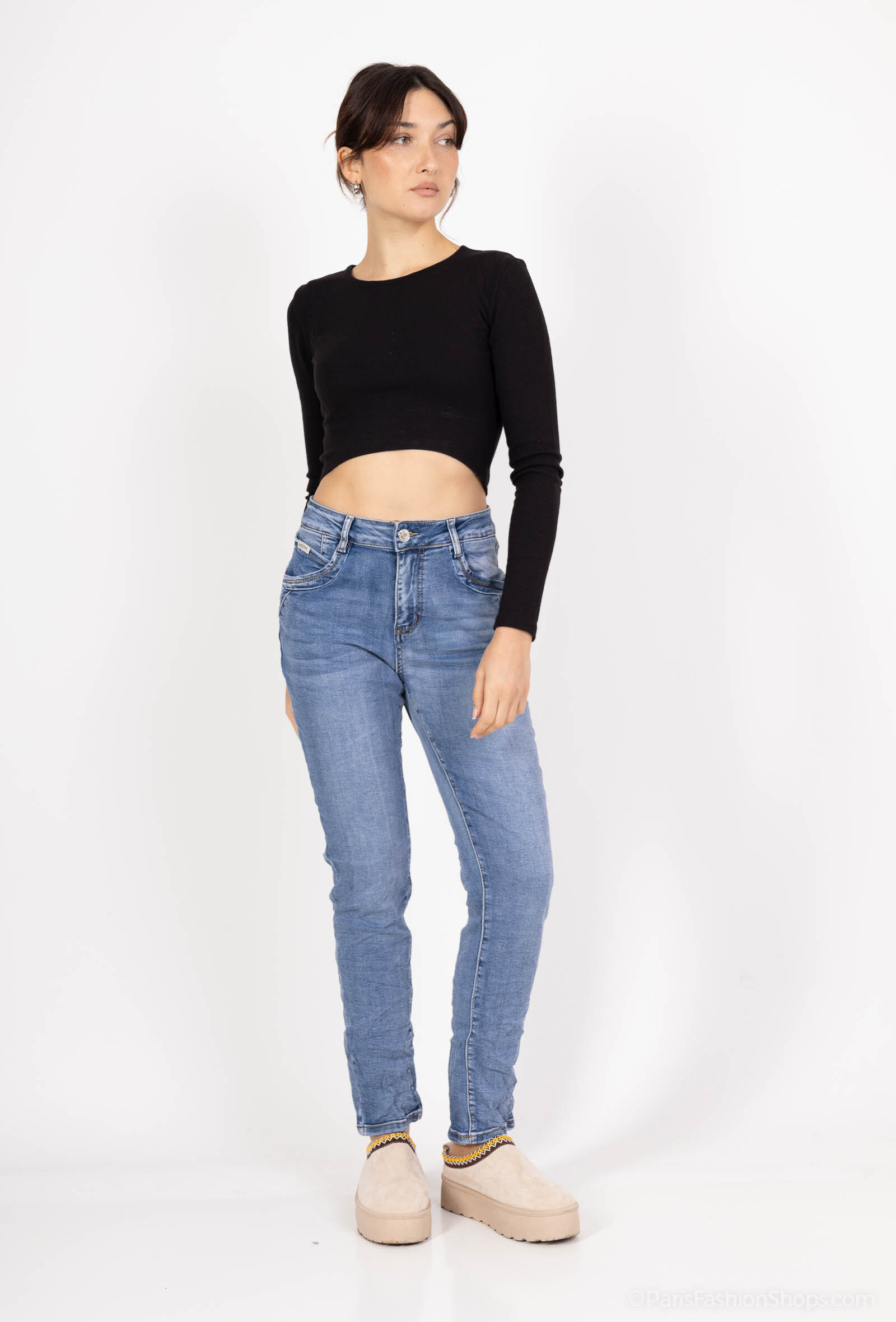 Wholesaler Karostar - BOYFRIEND JEANS