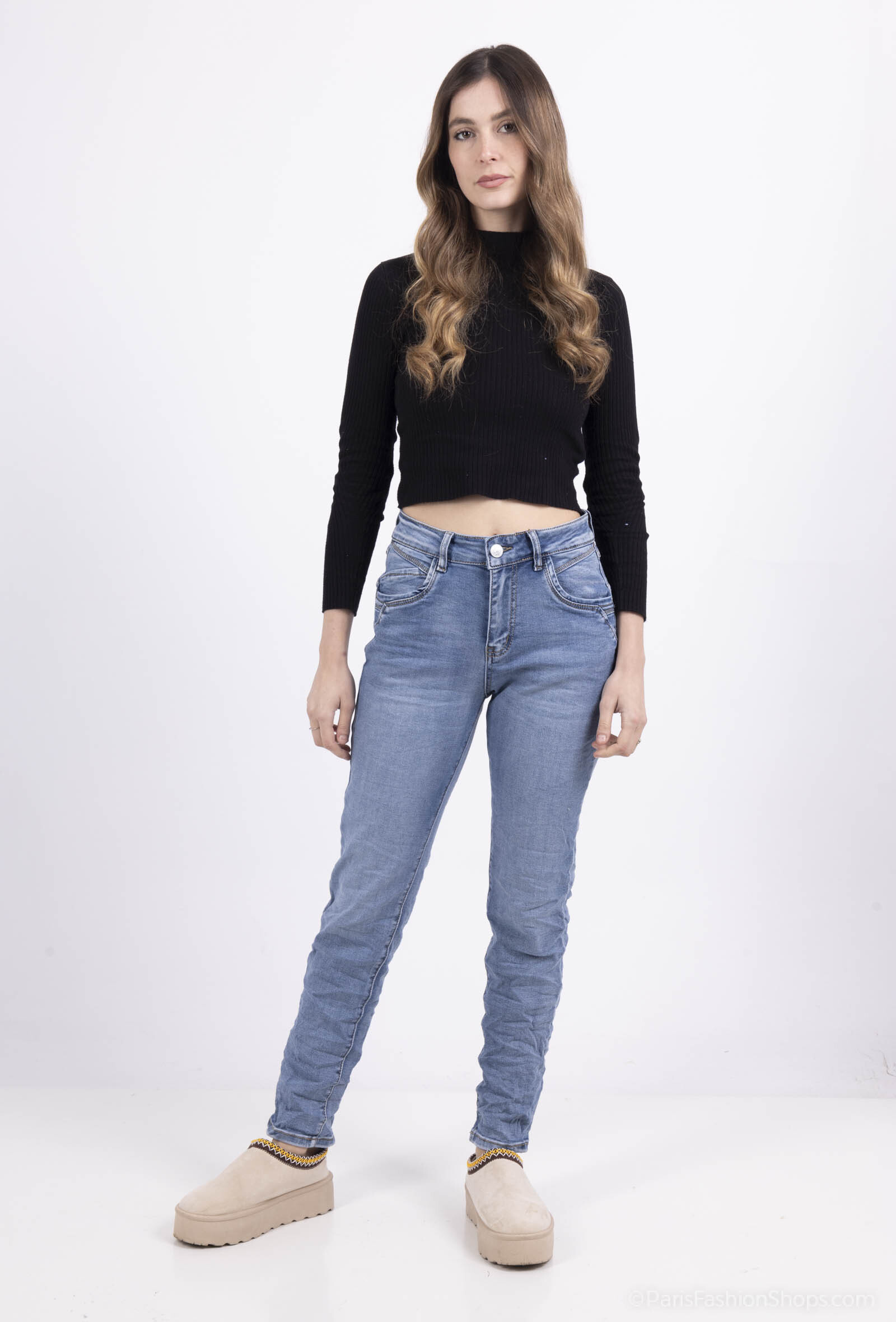 Wholesaler Karostar - BOYFRIEND JEANS