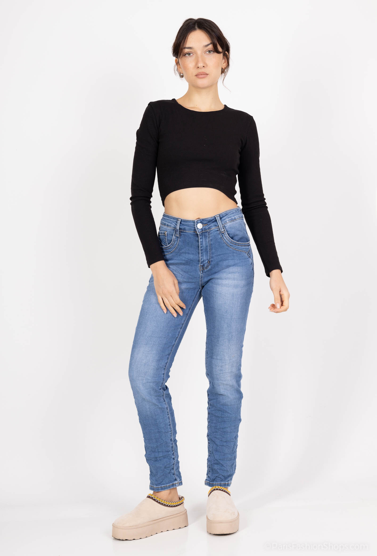 Wholesaler Karostar - BOYFRIEND JEANS