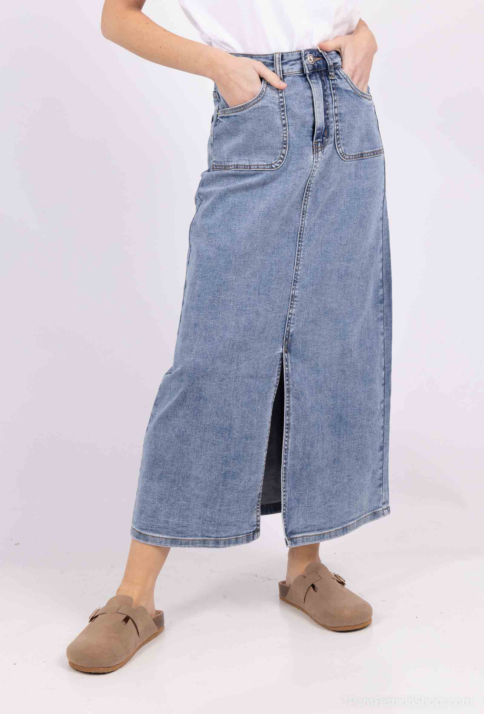 Wholesaler Karostar - JEANS SKIRT