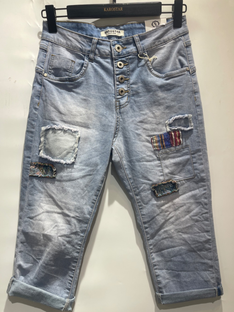 Grossiste Karostar - JEANS PANTACOURTS