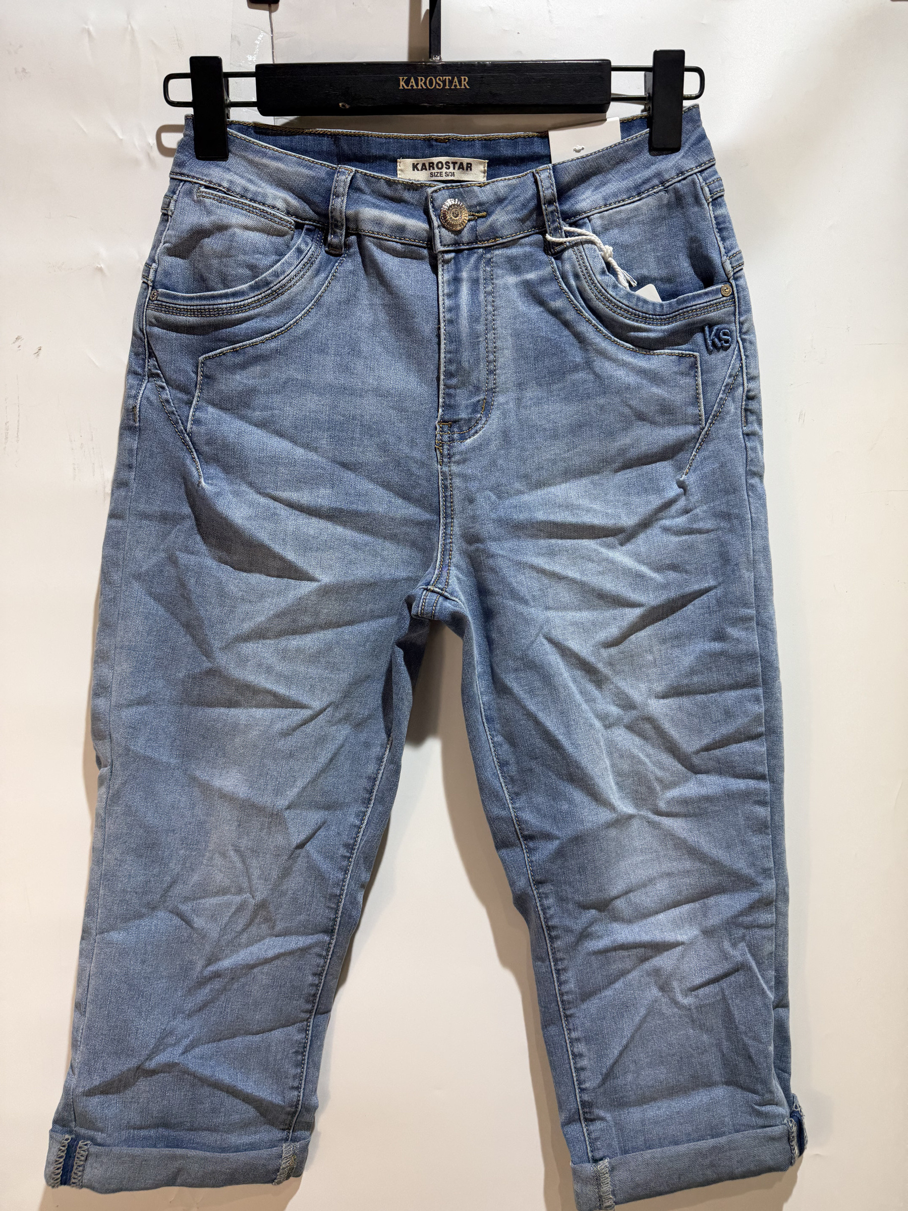 Grossista Karostar - JEANS CORTI BOYFRIEND