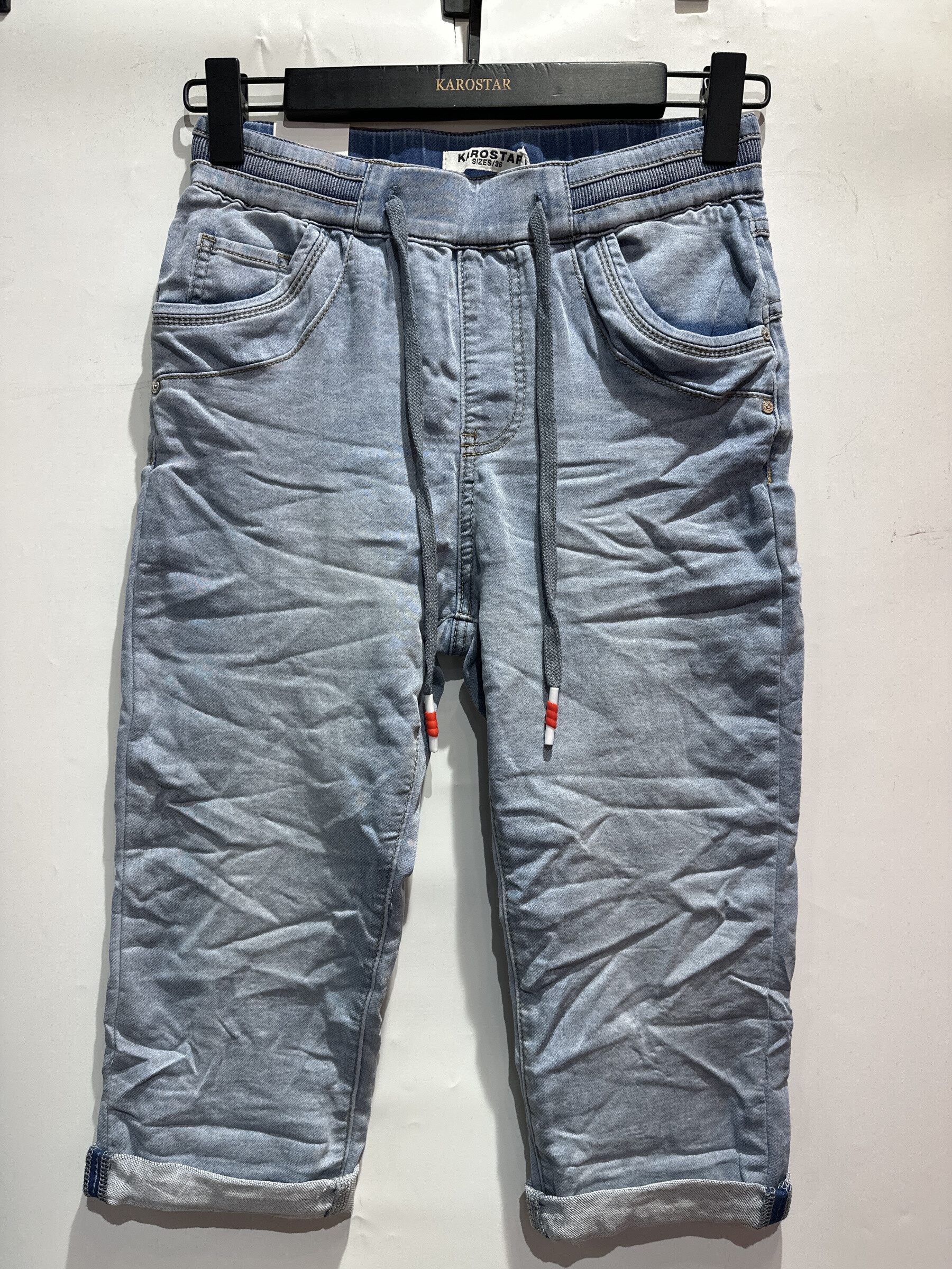 Wholesaler Karostar - Pantacourt Jogging Form Boyfriend