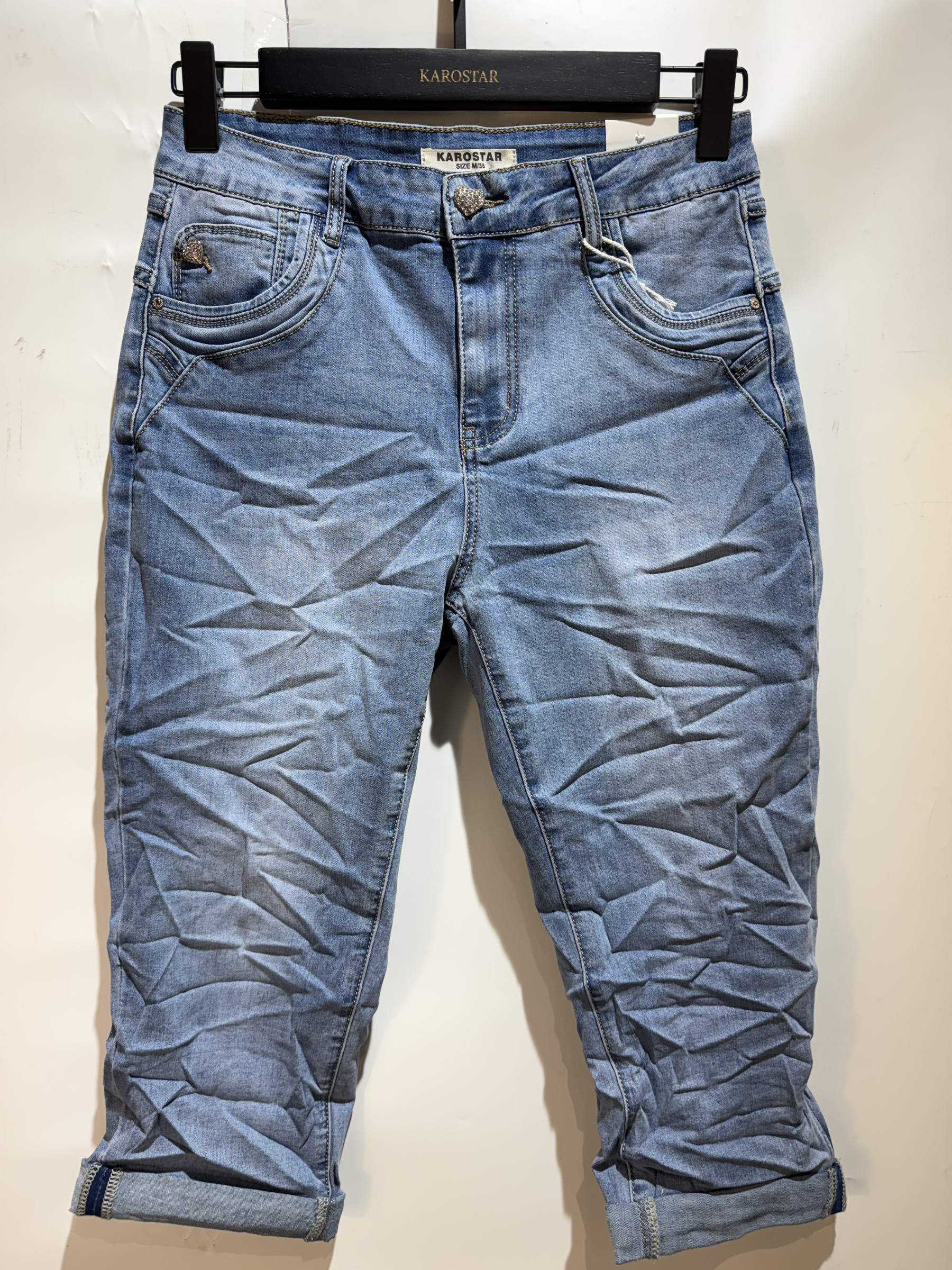 Grossista Karostar - JEANS CORTI BOYFRIEND