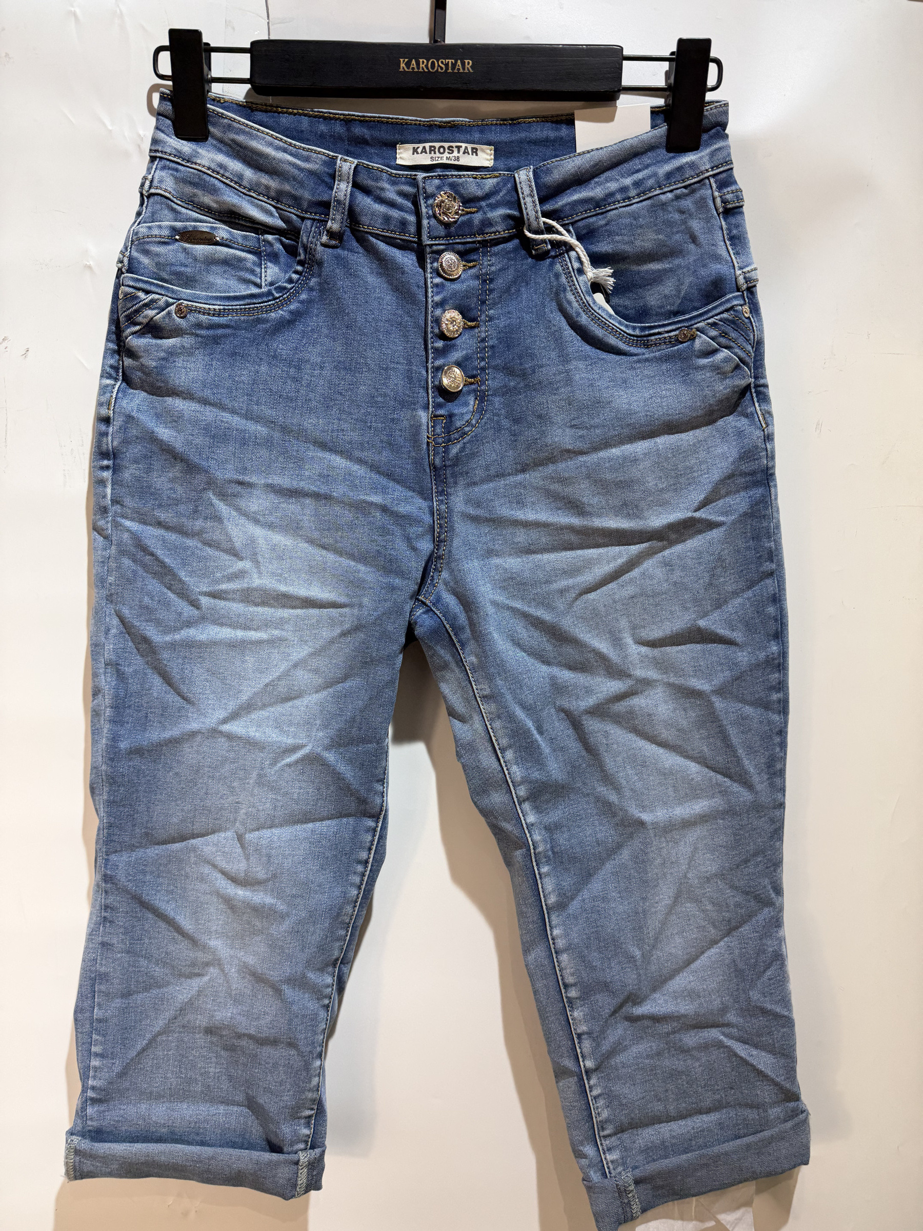 Grossista Karostar - JEANS CORTI BOYFRIEND
