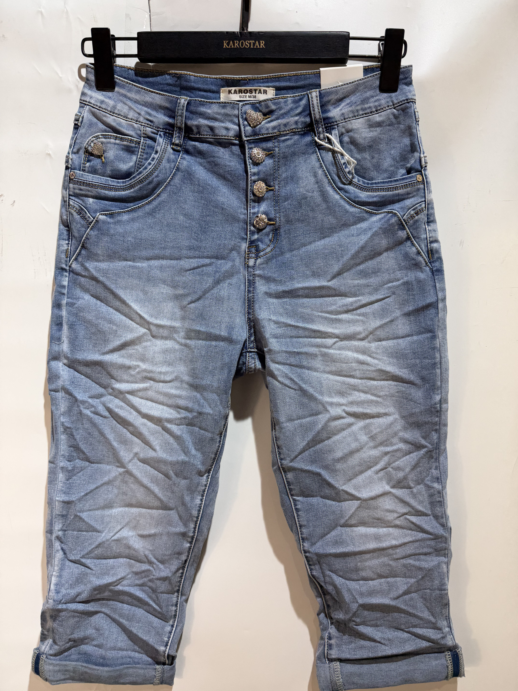Grossista Karostar - JEANS CORTI BOYFRIEND