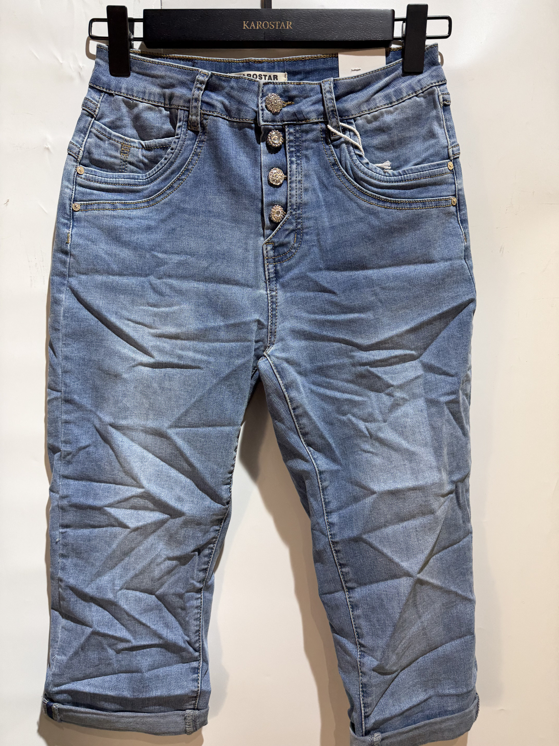 Grossista Karostar - JEANS CORTI BOYFRIEND