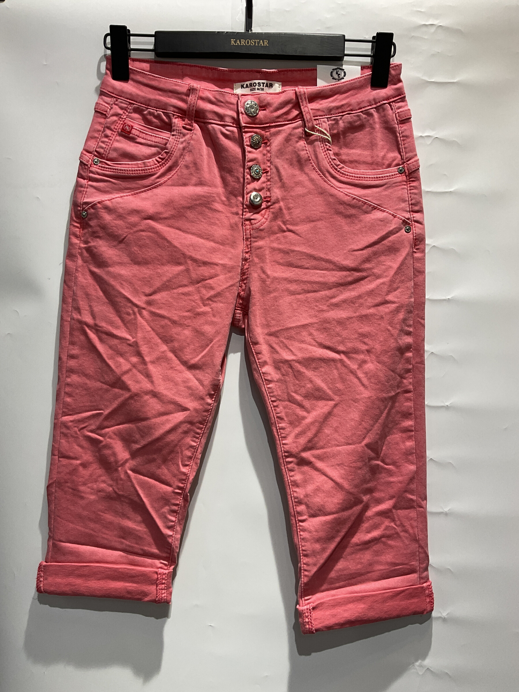 Grossiste Karostar - PANTACOURTS FORME BOYFRIEND