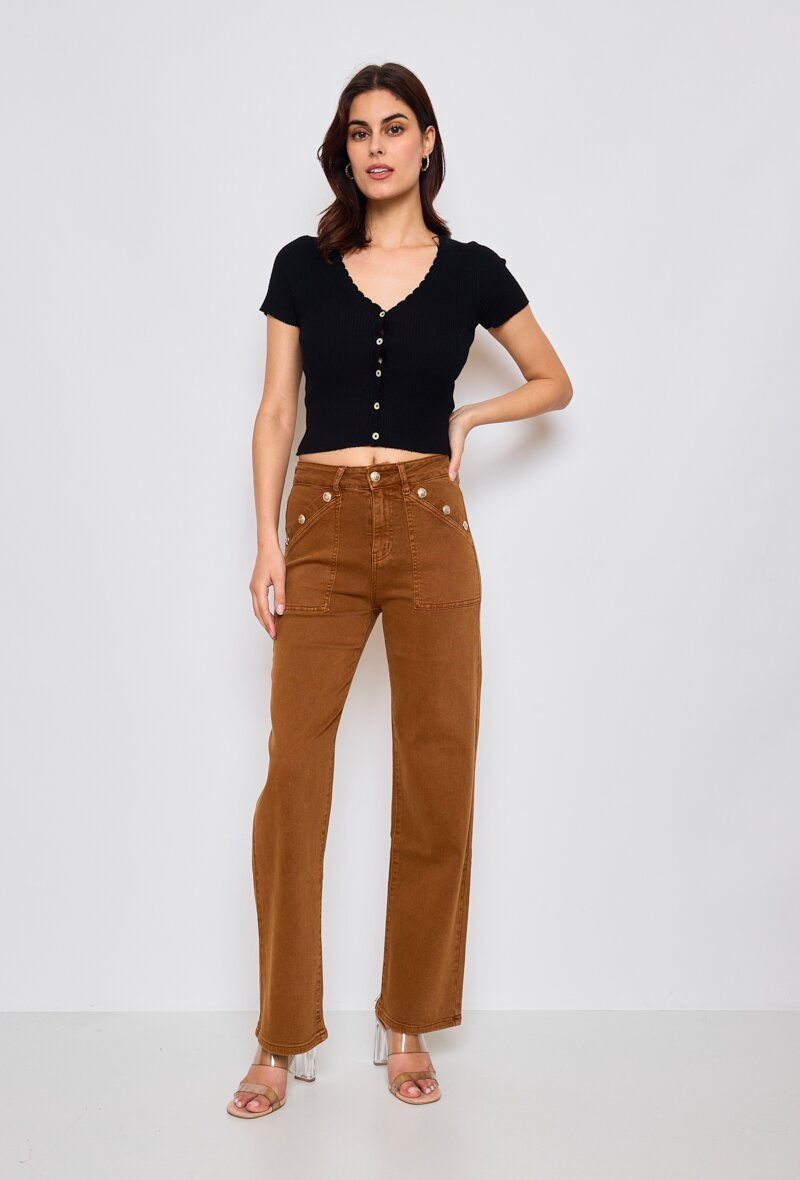 Wholesaler Karostar - NORMAL STYLE TROUSERS WITH STRAIGHT PATTERN