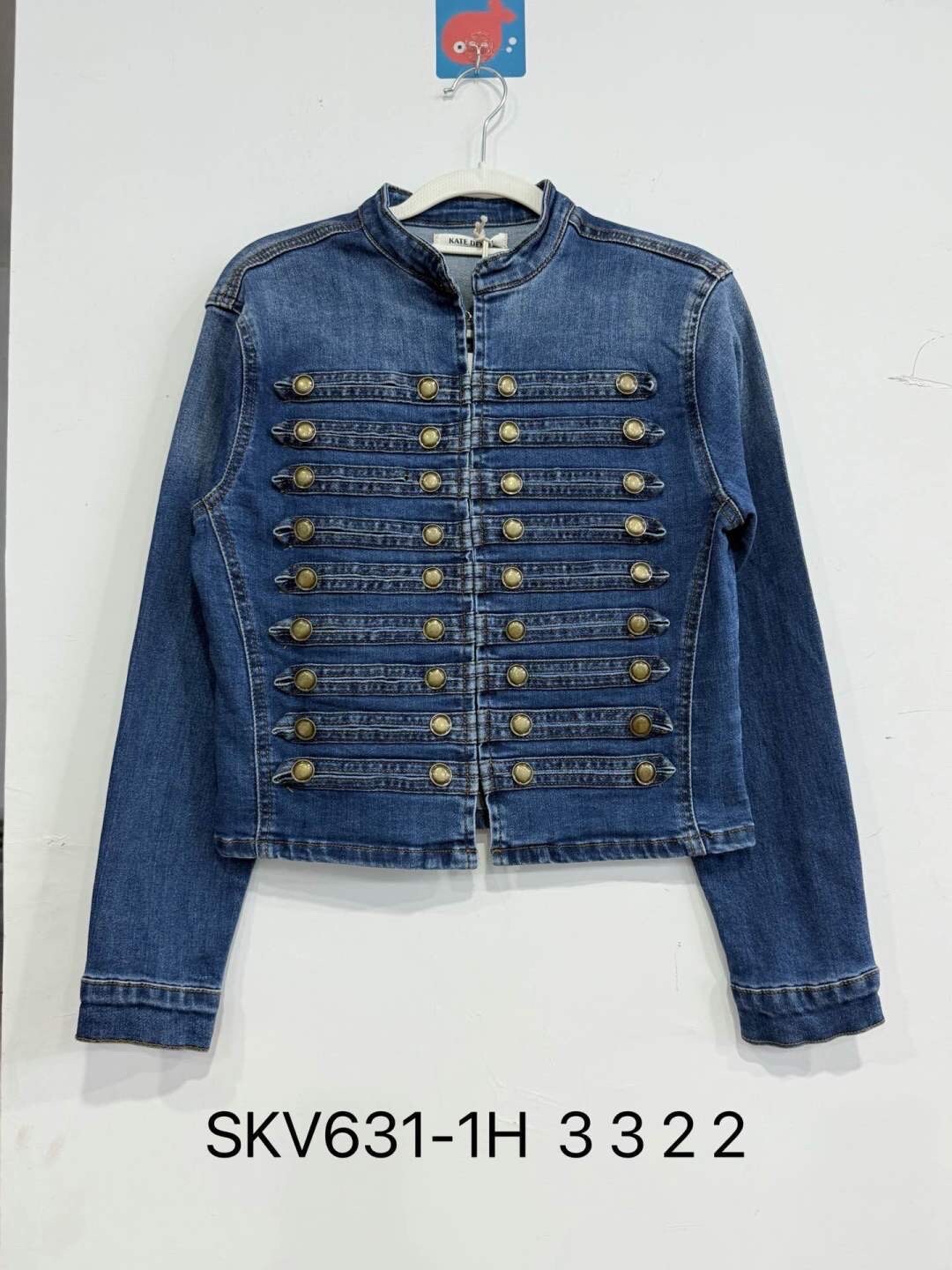 Grossista KATE DENIM - Jean largo con la cintura di cordone