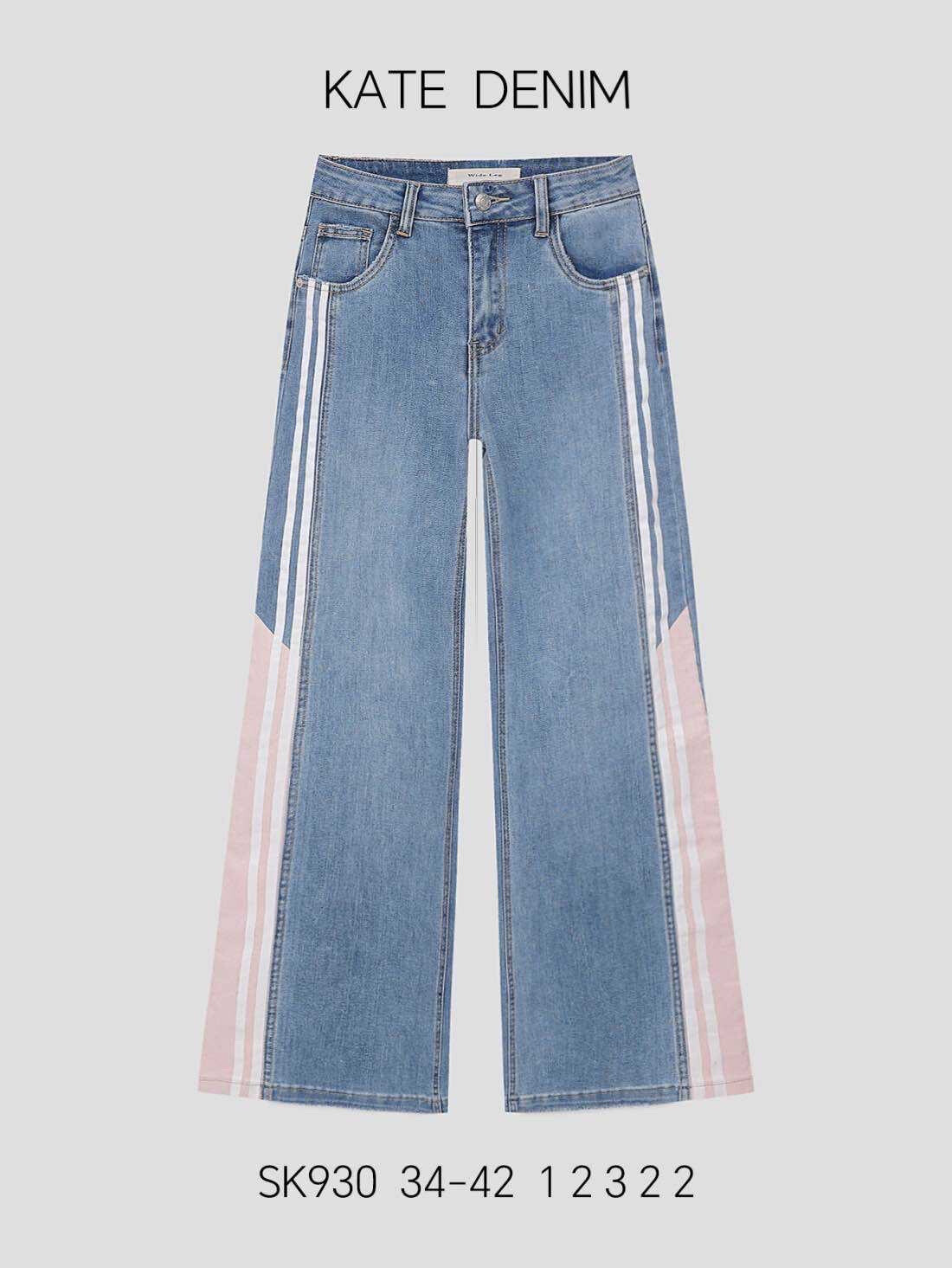 Wholesaler KATE DENIM - Jeans Wide Revers