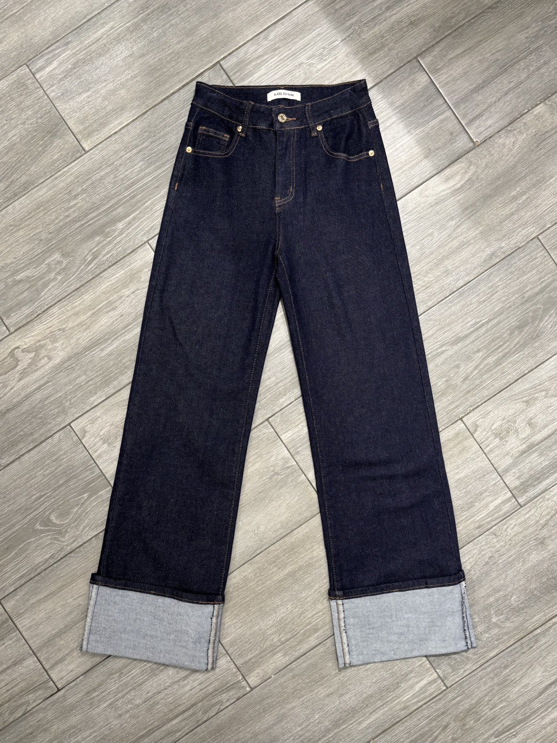 Grossiste KATE DENIM - Jeans brut Wide leg