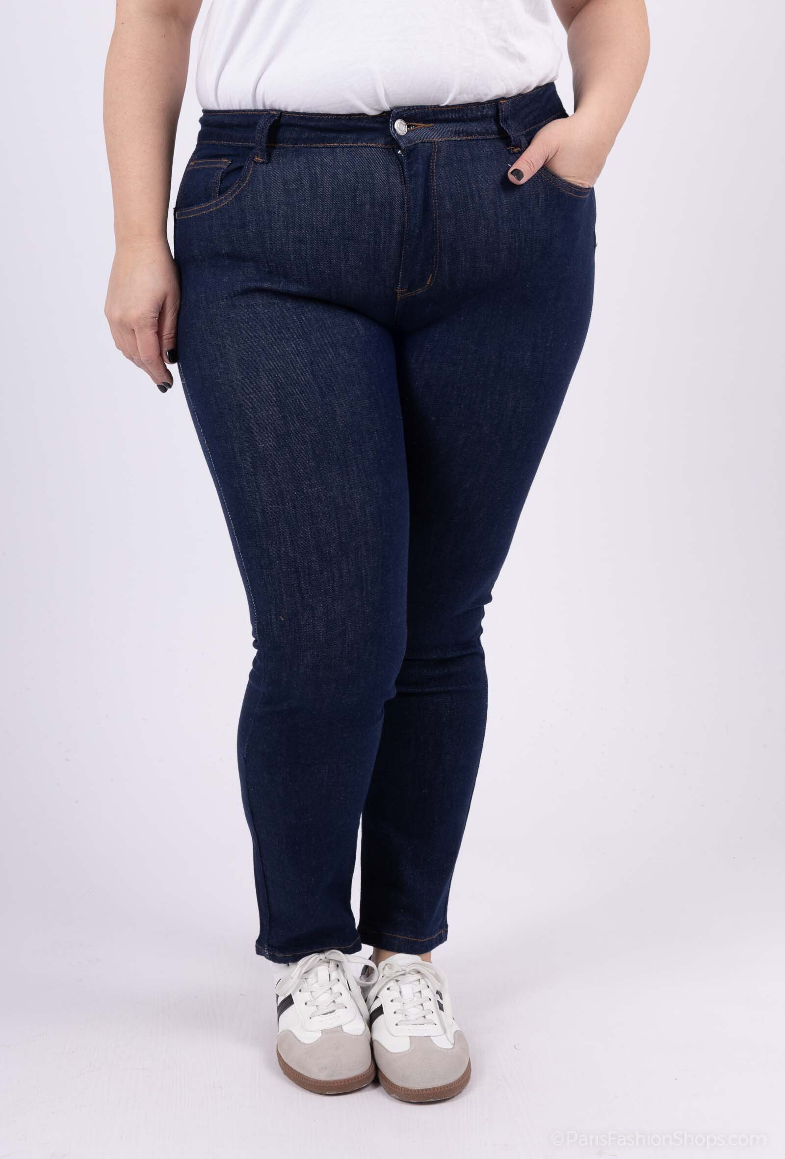 Grossista Kathy Jeans - Jeans skinny push up elasticizzati grezzi