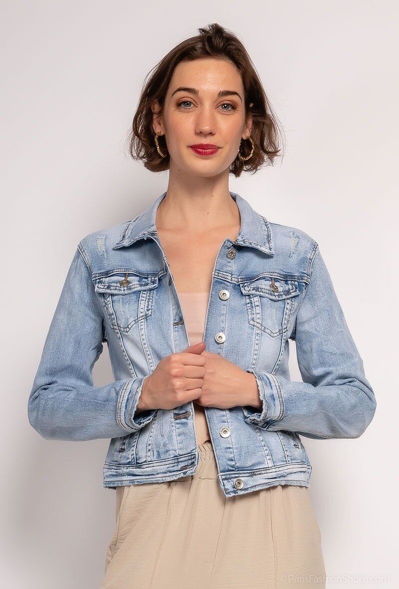 Grossiste Kathy Jeans - Veste en jean