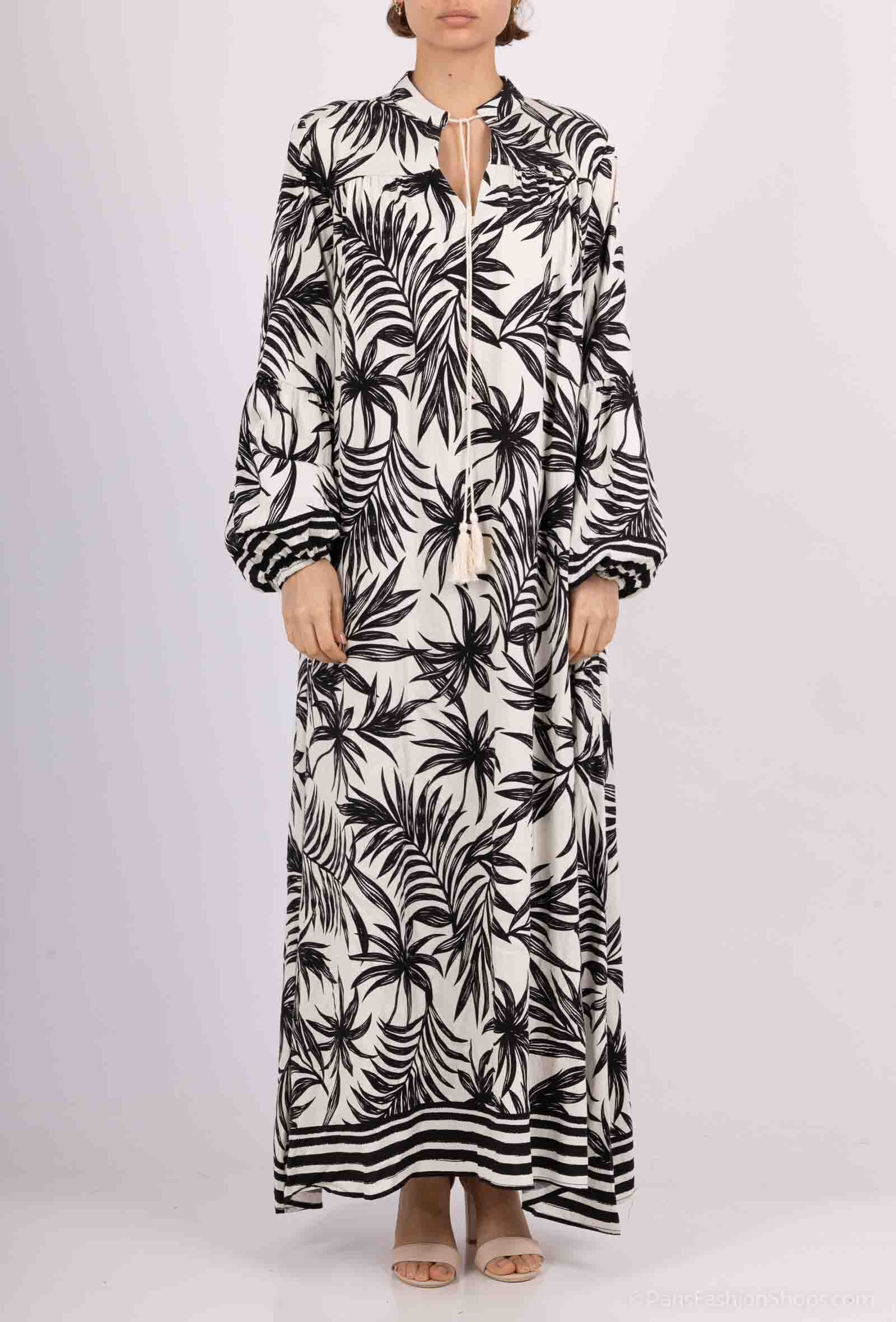 Wholesaler Kaylla - Printed long bohemian dress