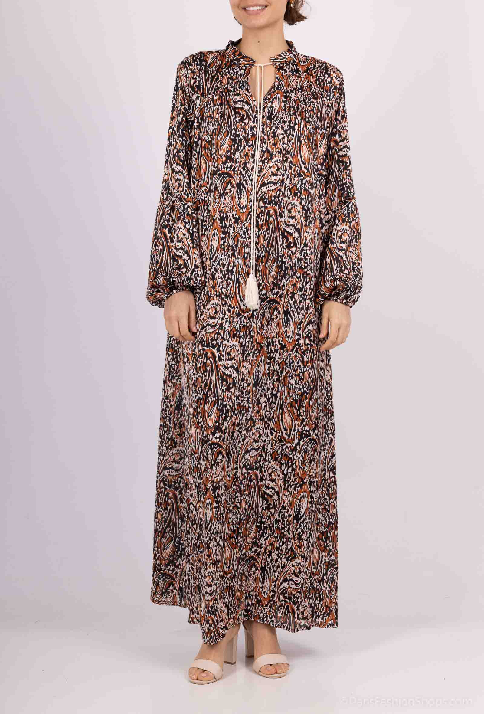 Wholesaler Kaylla - Printed long bohemian dress