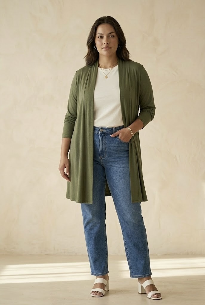 Grossista Kazaka - Cardigan corto con maniche lunghe