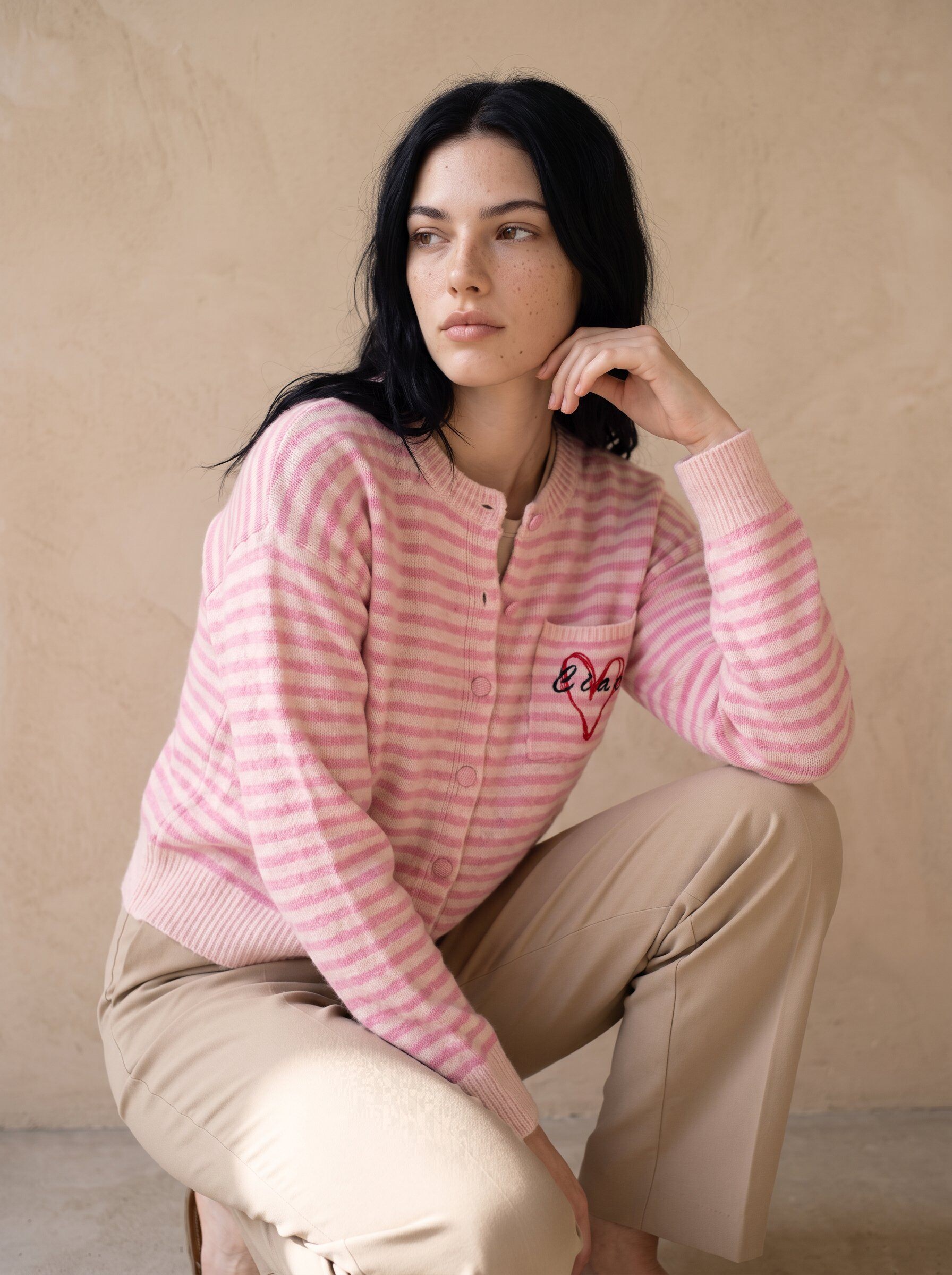 Grossista KELIE - Cardigan in maglia da donna