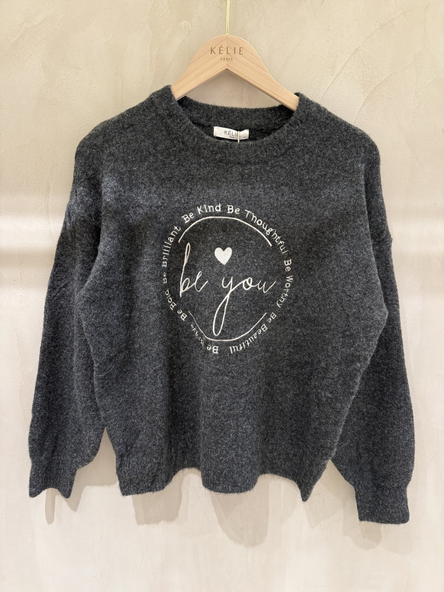 Grossista KELIE - Maglione in maglia da donna